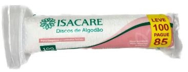 ALGODAO ISACARE DISCOS 100UN