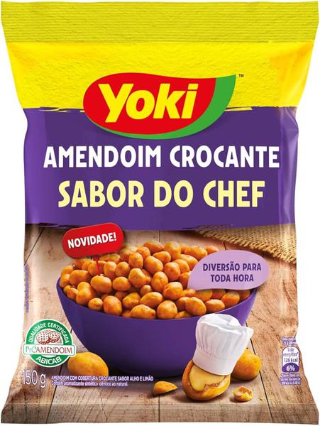 .AMENDOIM YOKI TOQUE DE CHEFF 120GR