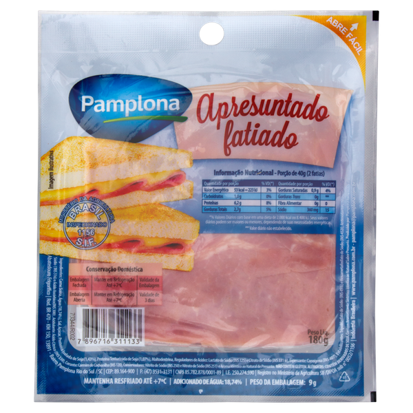 APRESUNTADO FAT. PAMPLONA 180GR