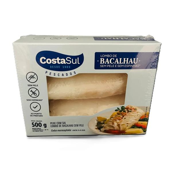 BACALHAU LOMBO COSTA SUL 500GR