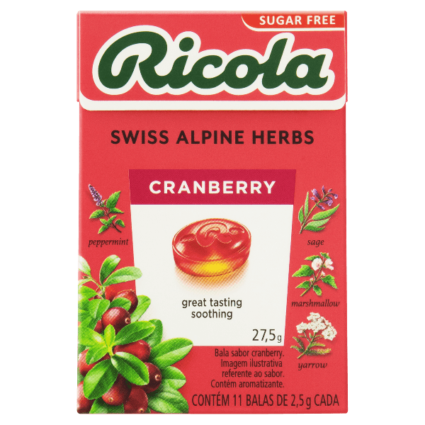 BALA RICOLA CRANBERRY S/A 27.5GR