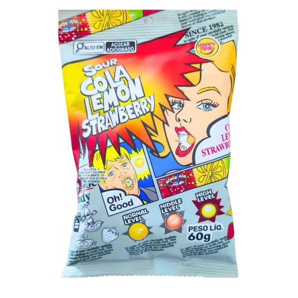 BALA SOUR COLA/LEMON/STRAW 60GR