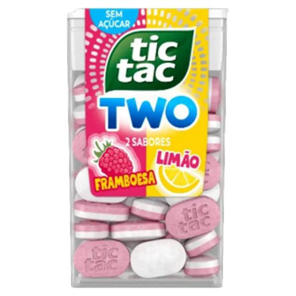 BALAS TIC TAC TWO FRAMBOESA 38.5GR