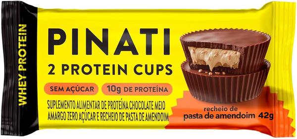 BARRA CUPS PINATI AMENDOIM 42GR
