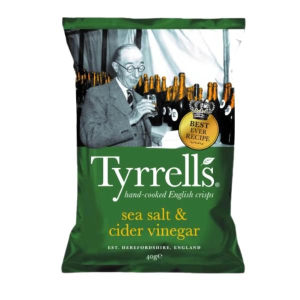 BATATA OND. TYRRELLS CIDER 40GR
