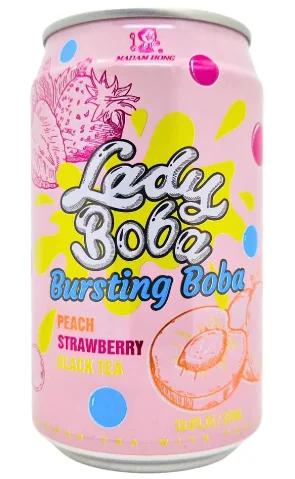 BEBIDA BUBBLE PESS/MORANGO LA320ML