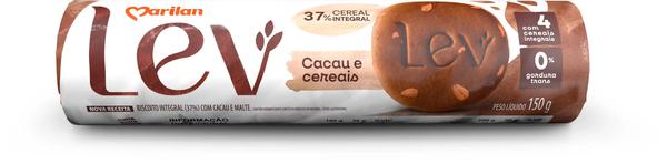 BISC LEV CACAU/CEREAIS 150GR