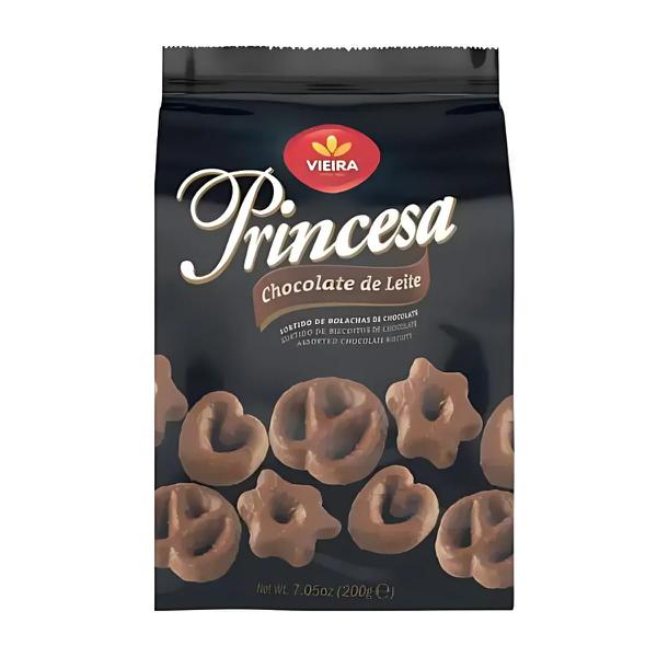 BISCOITO WAFER PRINCESA CHOCO 125GR