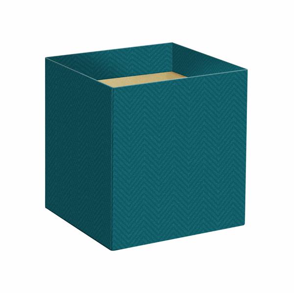 CACHEPOT AZUL 14,5X14,5X15,5 1UN