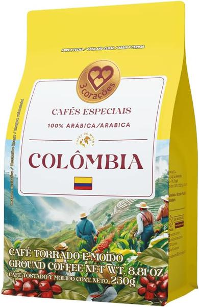 CAFE 3 CORACOES ESPECIAS COLO 250GR