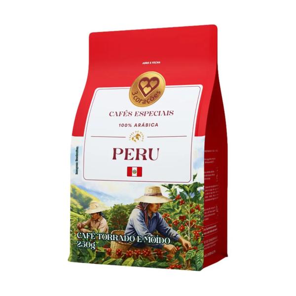CAFE 3 CORACOES ESPECIAS PERU 250GR