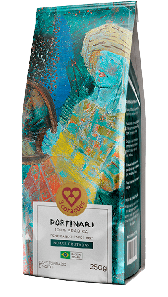 CAFE 3 CORACOES PORTINARI OBR 250GR