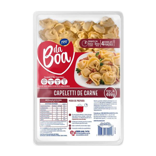 CAPELETTI DA BOA CARNE 400GR