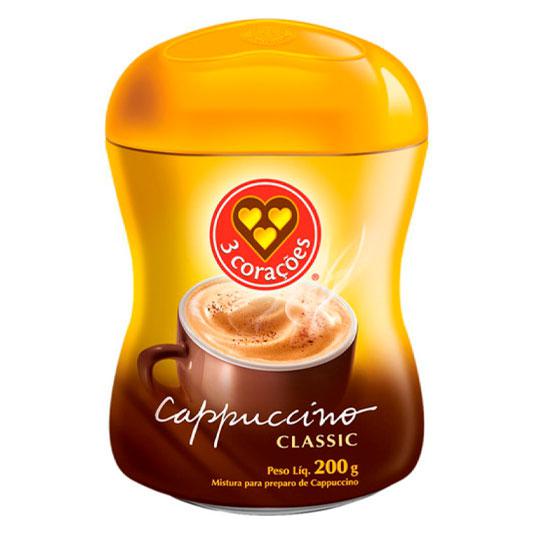 CAPPUCCINO 3 CORACOES CLASSIC 200GR