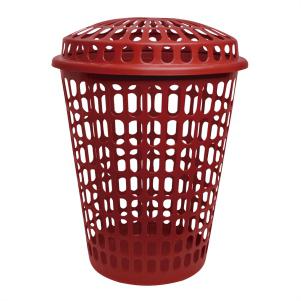 CESTO RED TELADO COLOR C/TAMP 60L