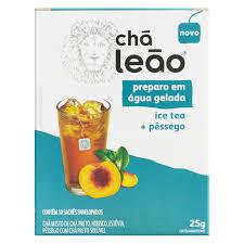 CHA GELADO LEAO TEA+PESSEGO 25GR