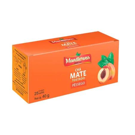 CHA MATE MANDIERVAS PESSEGO 40GR