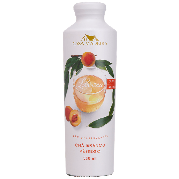 CHA PESSEGO CASA MADEIRA 500ML