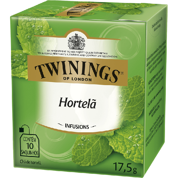 CHA TWININGS HORTELA 20GR