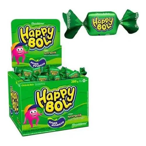 CHICLETE HAPPY BUBBLE SOUR 20GR