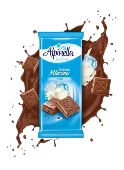 CHOCO.BARRA ALPINELLA MLECZNA 90GR