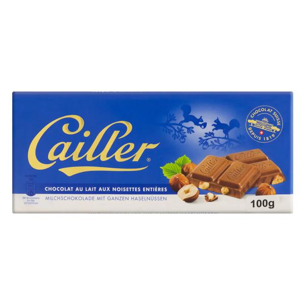 CHOCO.SUIÇO CAILLER AVELA 100GR