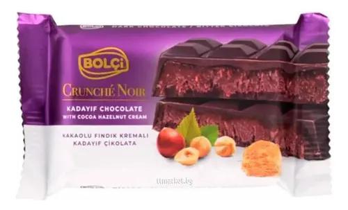 CHOCOLATE BOLCI CRUNCHE NOIR 30GR