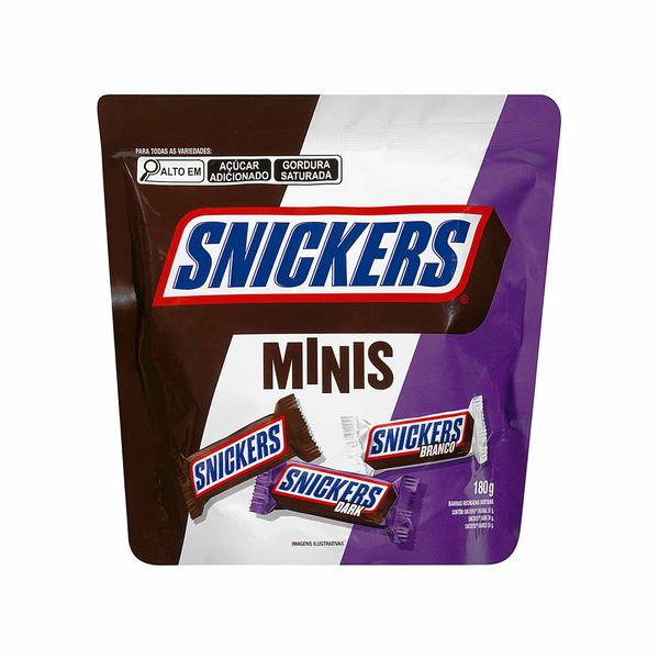 CHOCOLATE SNICKERS MINI VARIE 180GR