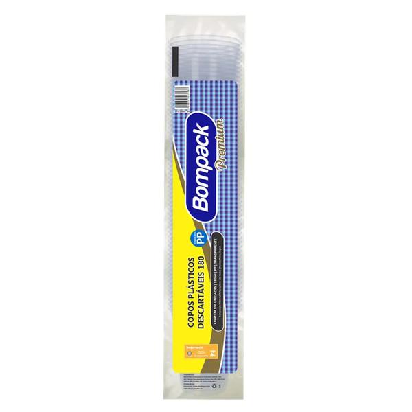COPO DESC.BOMPACK 180ML 100UN