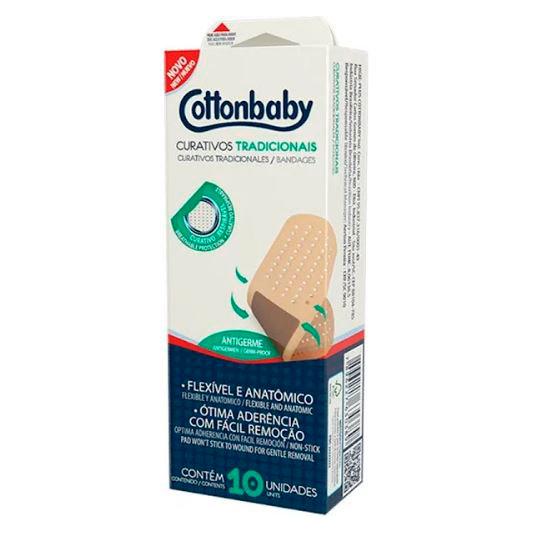 CURATIVOS COTTONBABY 10UN