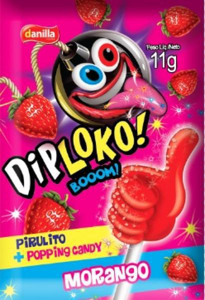 DIP LOKO MINI BOOOM MORANGO 10GR