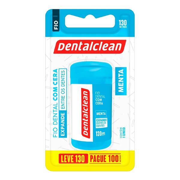 FIO DENTAL C/CERA DENTALCLEAN 130MT