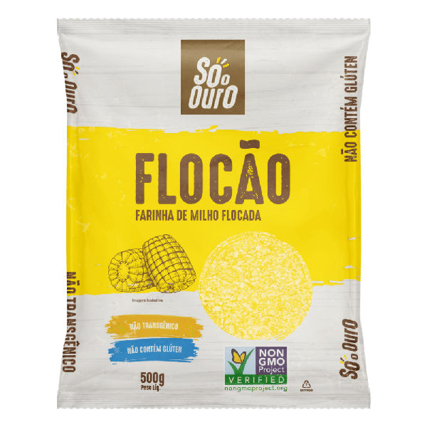 FLOCAO SO OURO 500GR