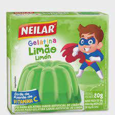 GELATINA NEILAR LIMAO 20GR