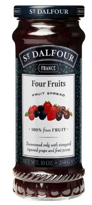 GELEIA DALFOUR QUATRO FRUTAS 284GR