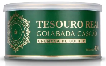 GOIABADA CASCAO TESOURO REAL 400GR