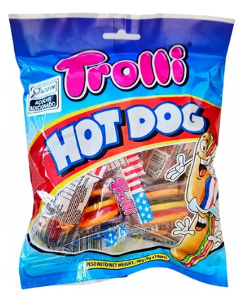GOMA HOT DOG TROLLI 90GR