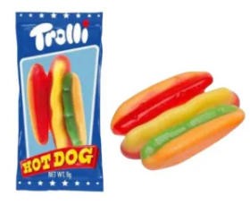 GOMA HOT DOG TROLLI 9GR