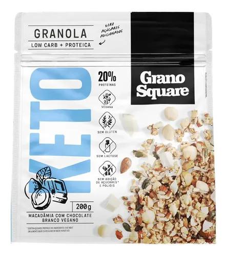GRANOLA KETO GRANOSQUARE MA/C 200GR