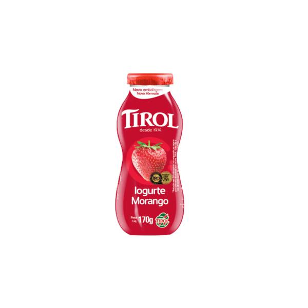 IOGURTE TIROL VIVA MORANGO 170ML
