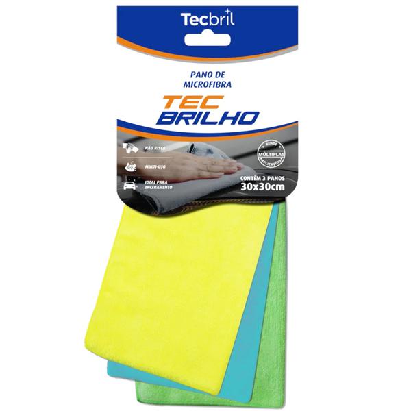.KIT PANO MICROFIBRA TECBRIL 3UN