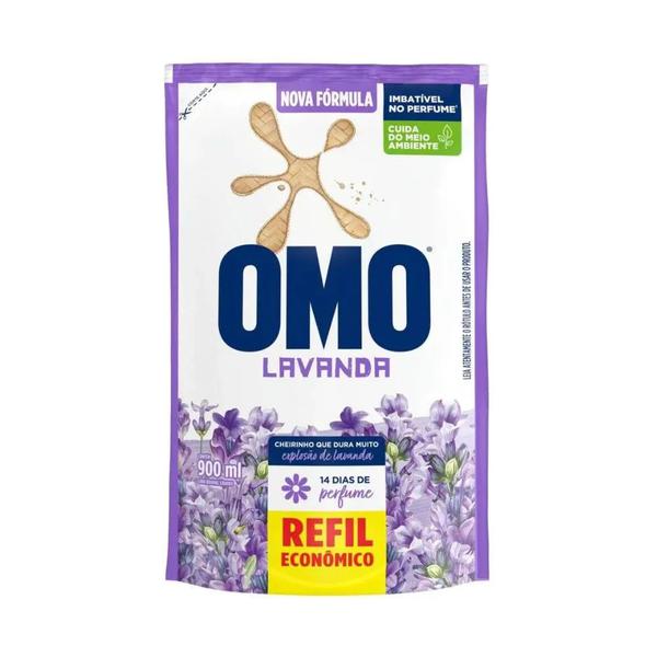 LAVA ROUPAS LIQ. OMO LAVANDA 900ML