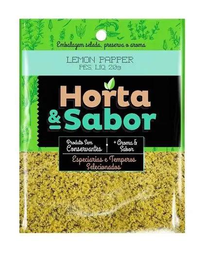 LEMON PEPPER HORTA E SABOR 20GR