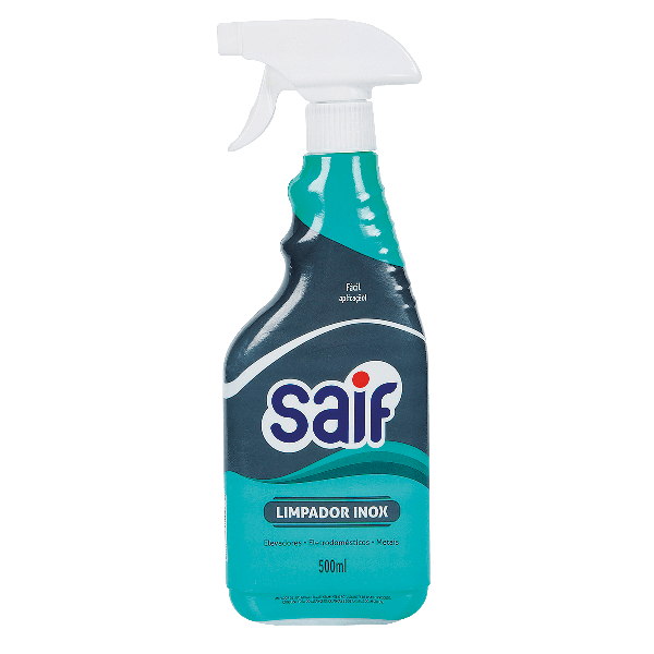 .LIMPADOR INOX SAIF GATILHO 500ML