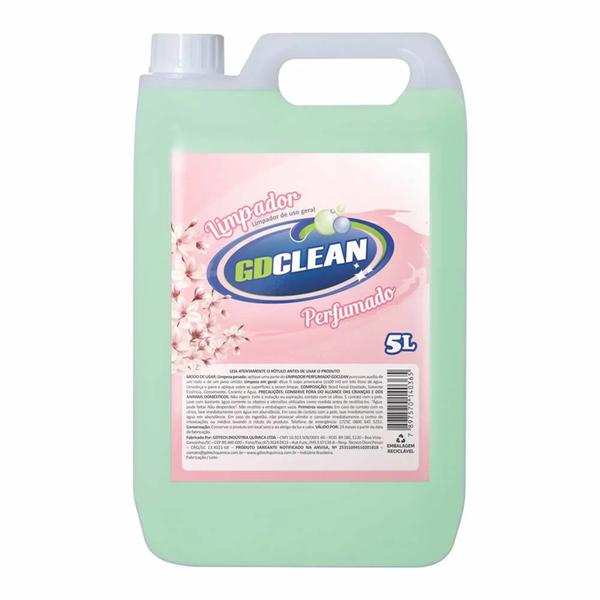 LIMPADOR PERFUMADO GDCLEAN BLUE 5LT