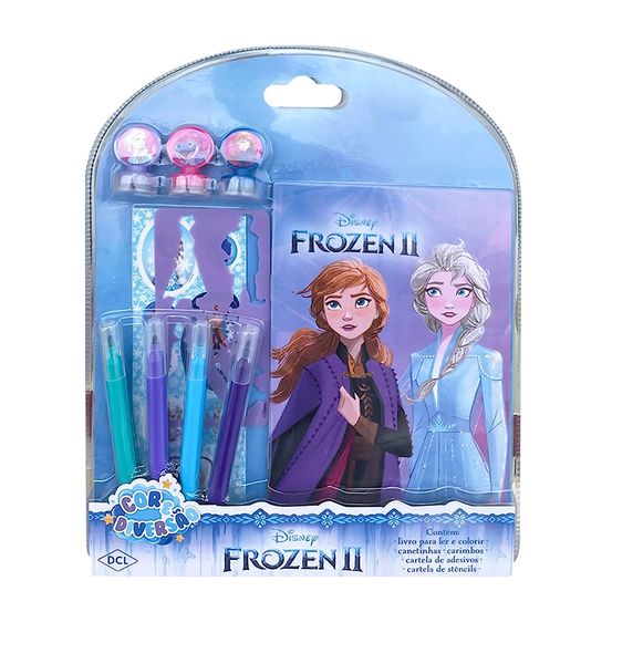LIVRO DISNEY COR DIVERSAO FROZEN II