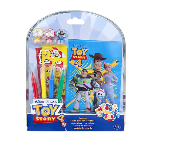 LIVRO DISNEY COR DIVERSAO TOY STORY