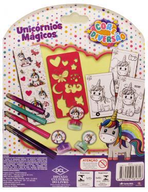 LIVRO-DISNEY COR DIVERSAO UNICORNIO