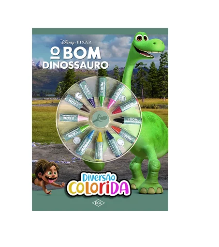 LIVRO DIVER.COLORIDA O BOM DINO 1UN