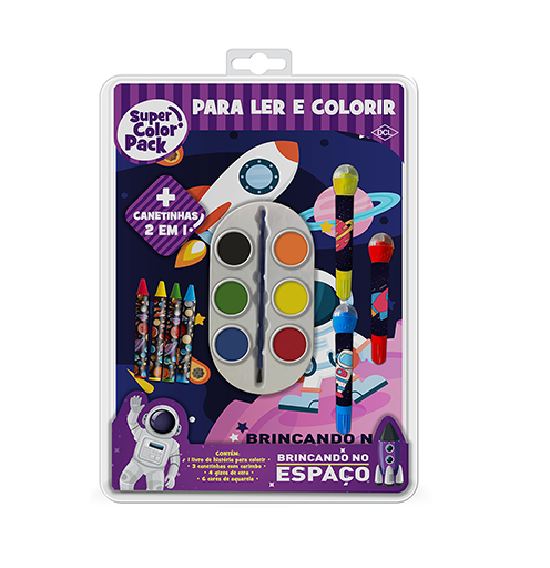 LIVRO - SUPER COLOR BRINCANDO N 1UN